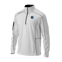 Minnesota Timberwolves Omni-Wick Shotgun Quarter-Zip Jacket - White | Columbia shop