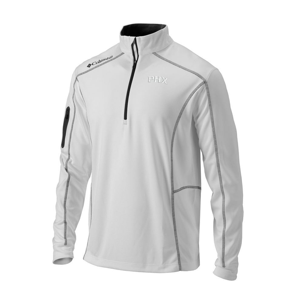 Phoenix Suns Omni-Wick Shotgun Quarter-Zip Jacket - White | Columbia online