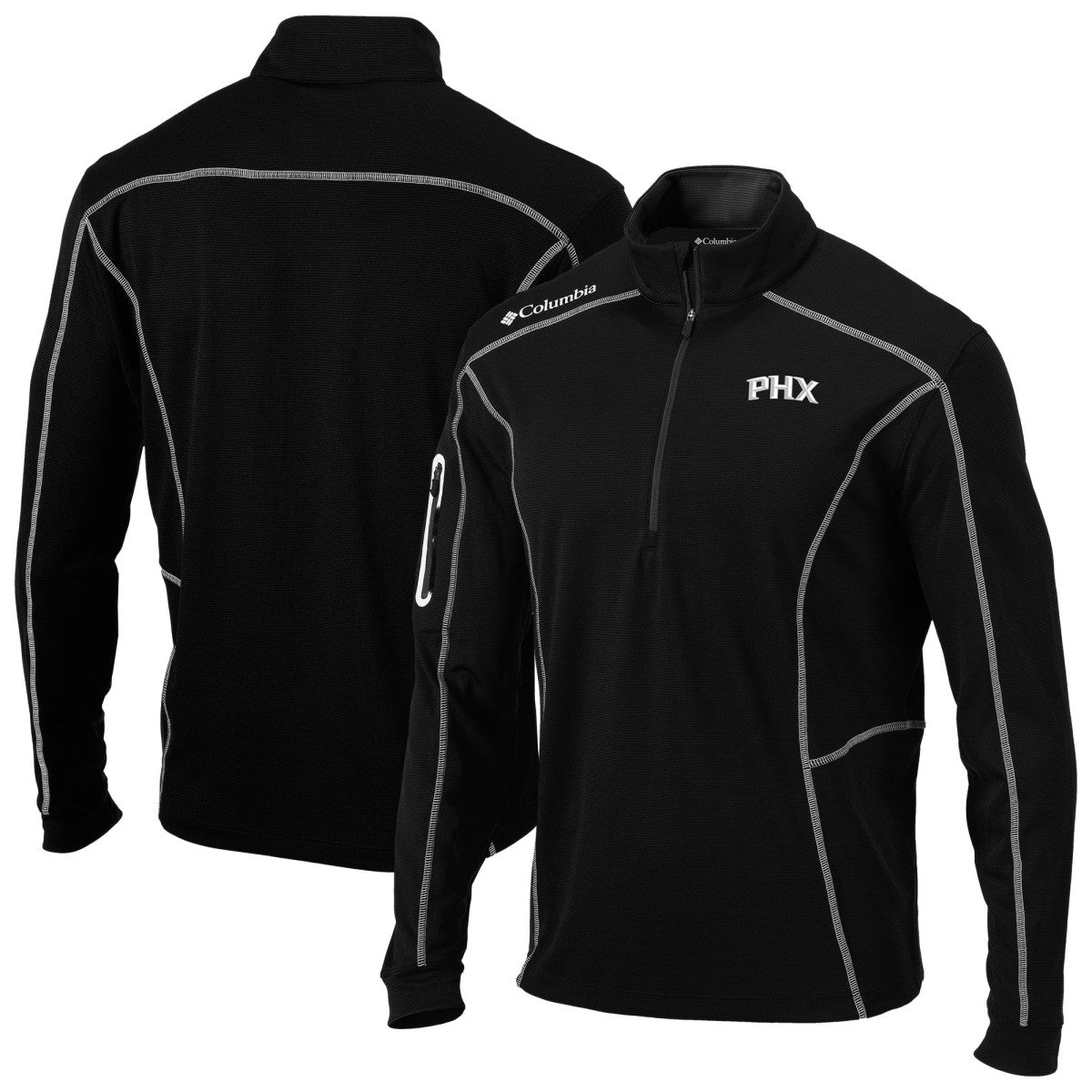 Phoenix Suns Omni-Wick Shotgun Quarter-Zip Jacket - Black | Columbia discount