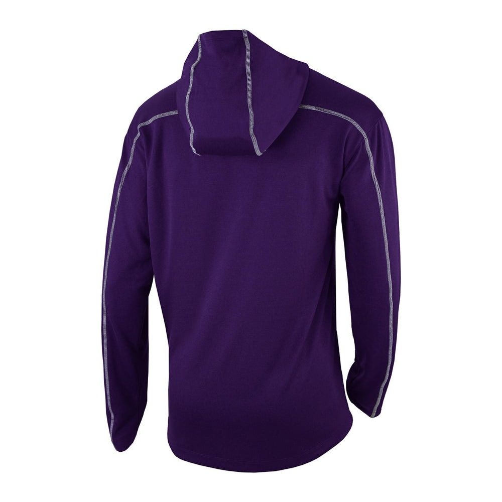 Los Angeles Lakers Omni-Wick Shotgun Pullover Hoodie - Purple | Columbia on sale