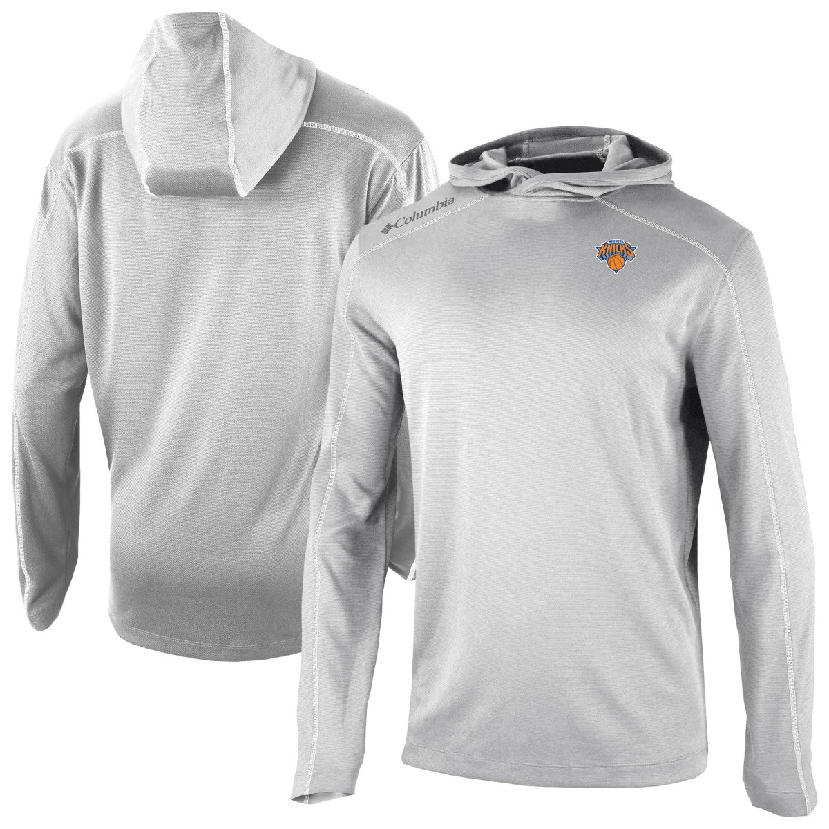 New York Knicks Omni-Wick Shotgun Pullover Hoodie - Gray | Columbia outlet