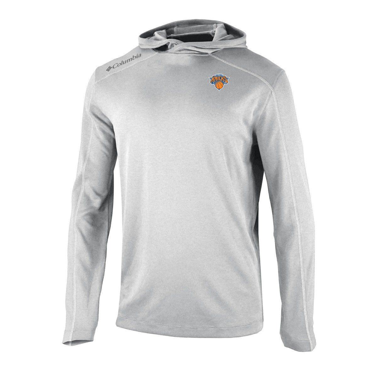 New York Knicks Omni-Wick Shotgun Pullover Hoodie - Gray | Columbia outlet