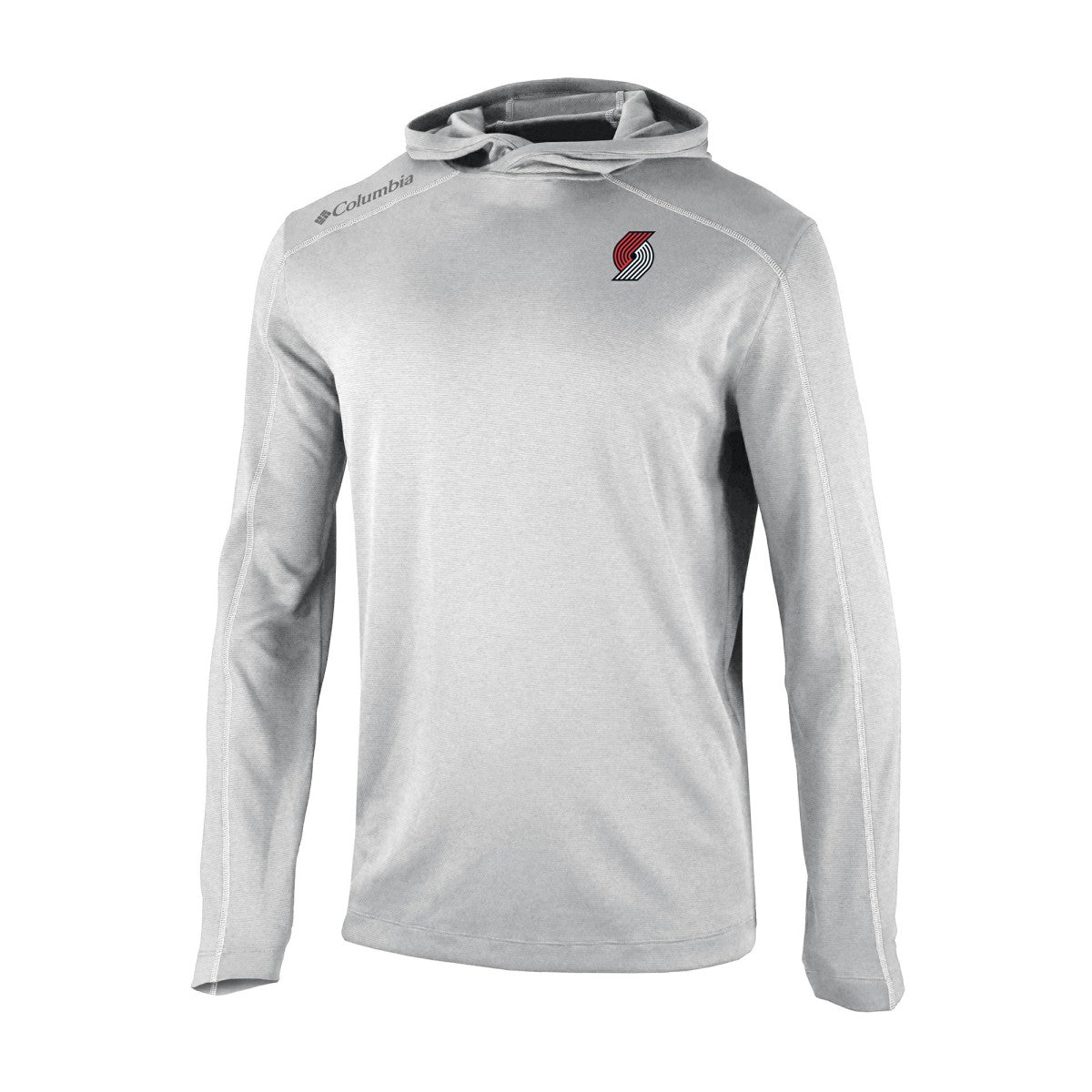 Portland Trail Blazers Omni-Wick Shotgun Pullover Hoodie - Gray | Columbia online