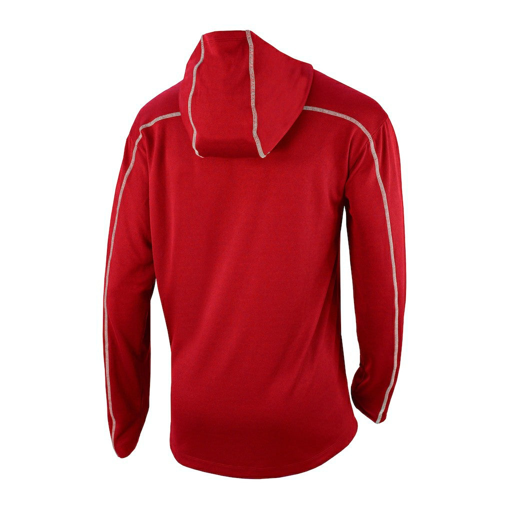 Philadelphia 76ers Omni-Wick Shotgun Pullover Hoodie - Red | Columbia on sale