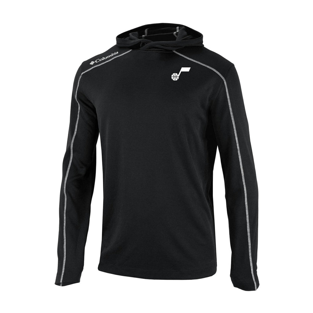 Utah Jazz Omni-Wick Shotgun Pullover Hoodie - Black | Columbia discount