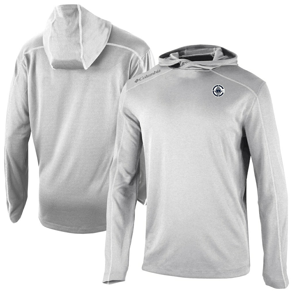 LA Clippers Omni-Wick Shotgun Pullover Hoodie - Gray | Columbia cheap