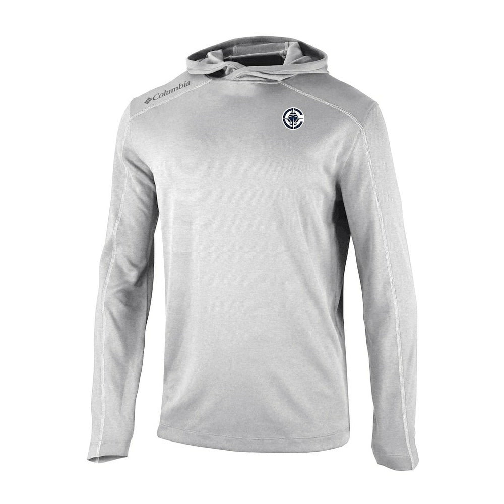 LA Clippers Omni-Wick Shotgun Pullover Hoodie - Gray | Columbia cheap