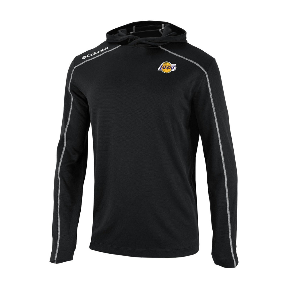 Los Angeles Lakers Omni-Wick Shotgun Pullover Hoodie - Black | Columbia online