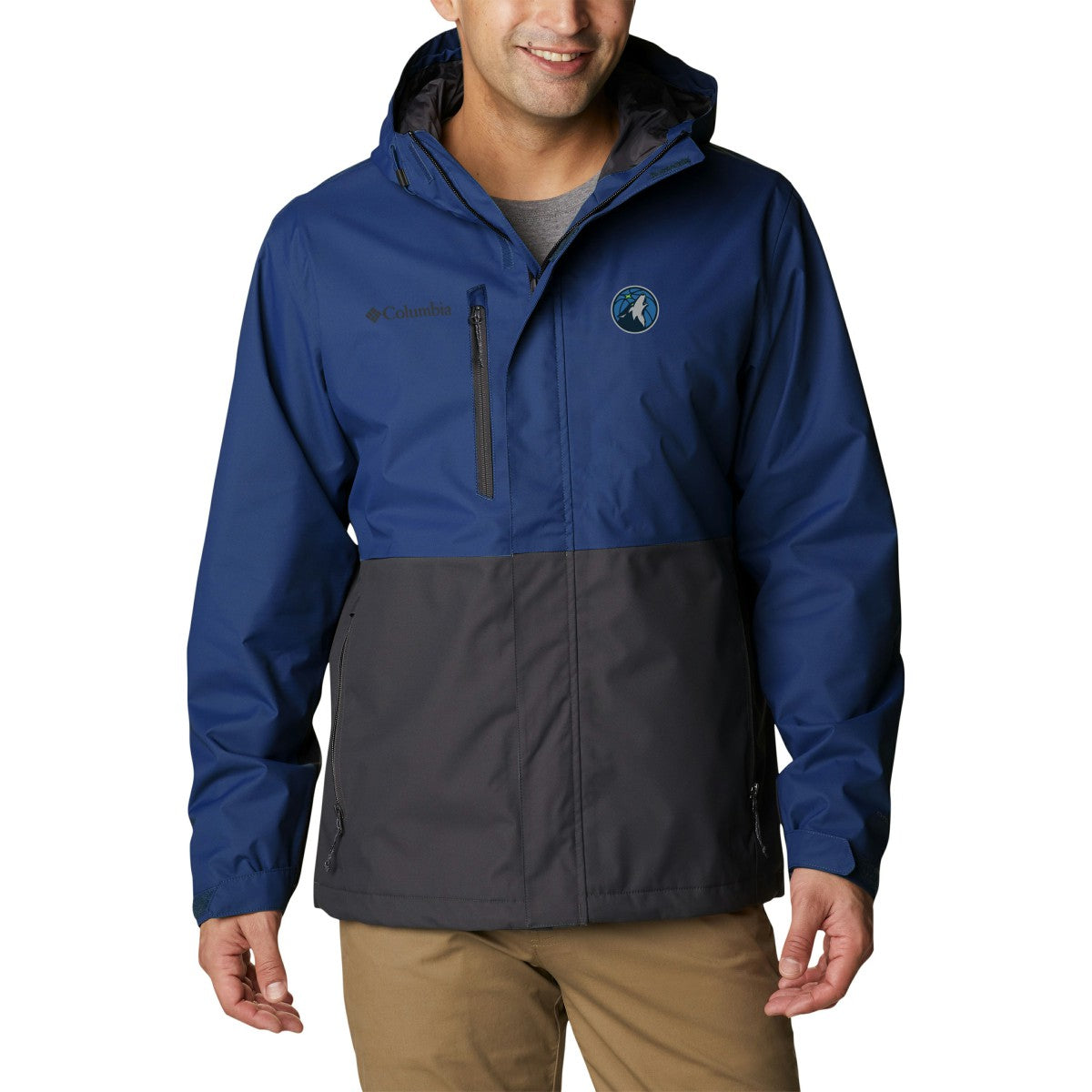 Minnesota Timberwolves Omni-Tech Hikebound Full-Zip Jacket - Navy | Columbia online
