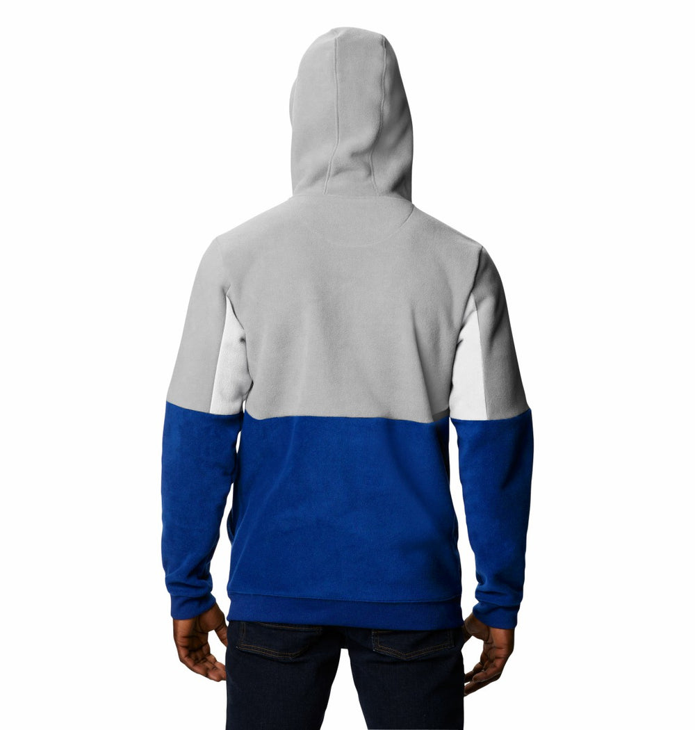 New York Knicks Men's Lodge Quarter-Zip Hoodie - Blue | Columbia outlet