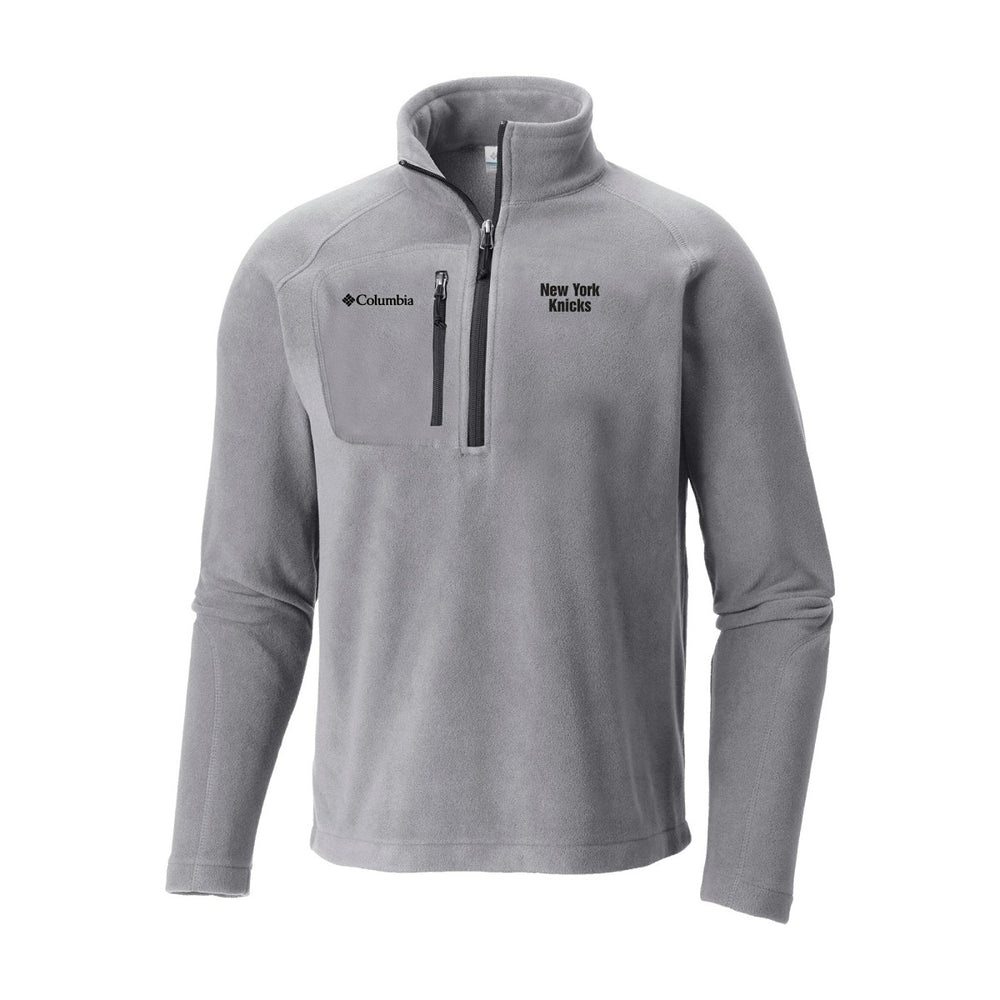 New York Knicks Fast Trek III Half-Zip Fleece Pullover - Gray | Columbia discount