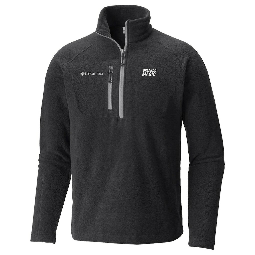 Orlando Magic Fast Trek III Half-Zip Fleece Pullover - Black | Columbia on sale
