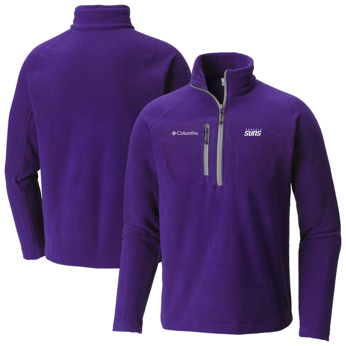 Phoenix Suns Fast Trek III Half-Zip Fleece Pullover - Purple | Columbia online