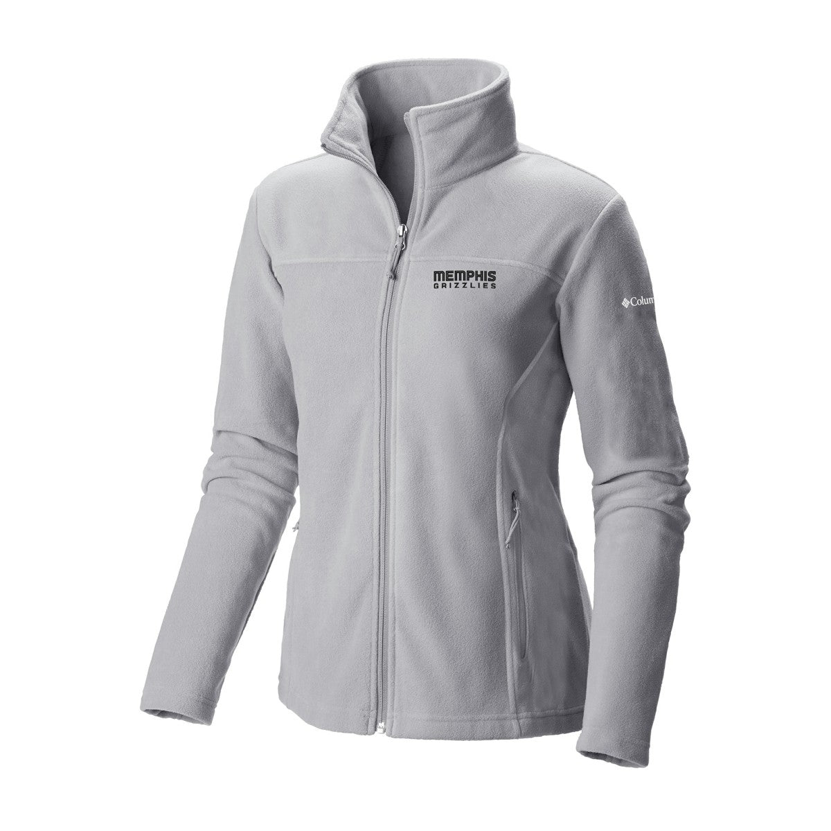 Memphis Grizzlies Women's Give & Go II Fleece Full-Zip Jacket - Gray | Columbia online