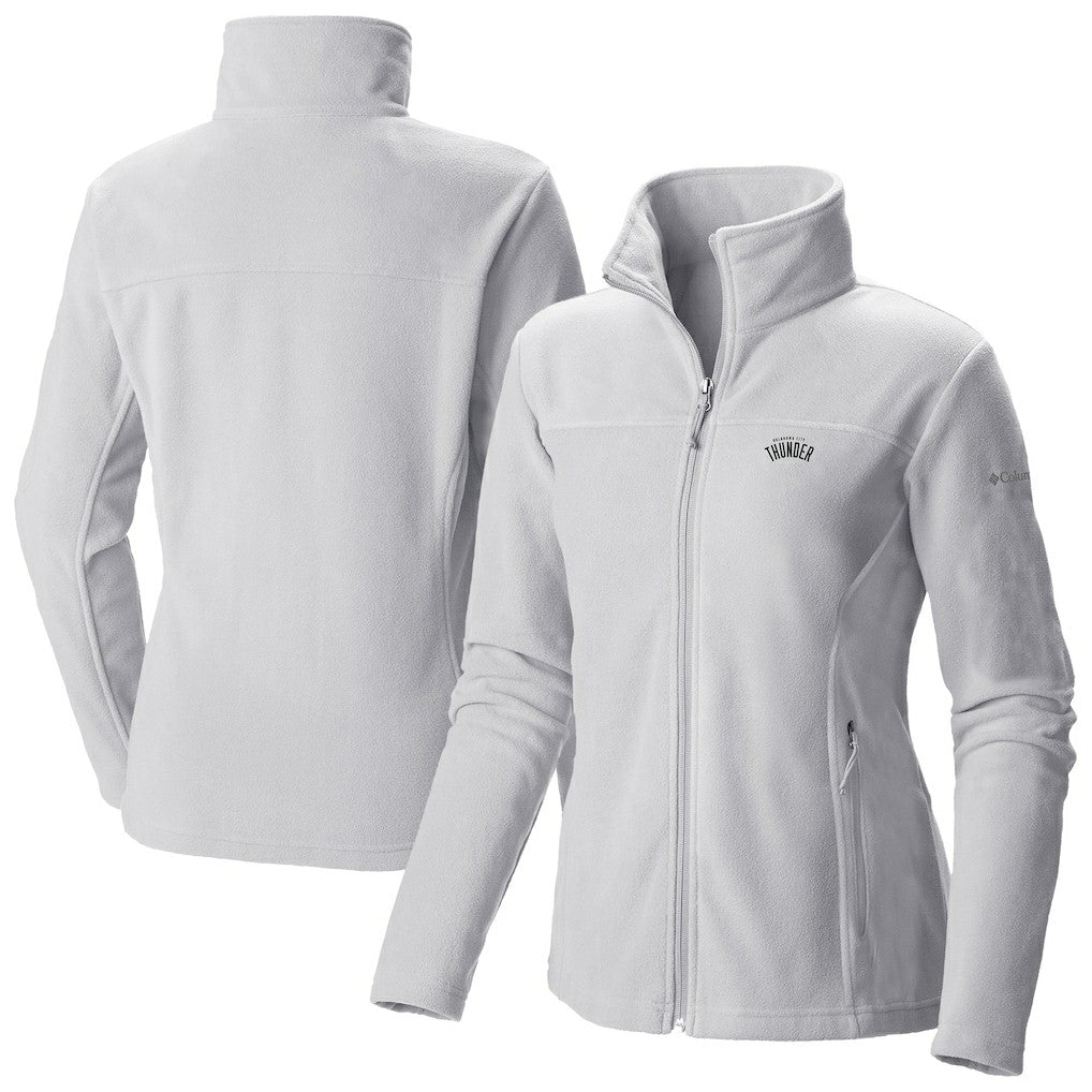 Oklahoma City Thunder Women's Give & Go II Fleece Full-Zip Jacket - White | Columbia cheap