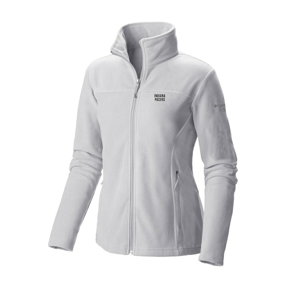 Indiana Pacers Women's Give & Go II Fleece Full-Zip Jacket - White | Columbia shop
