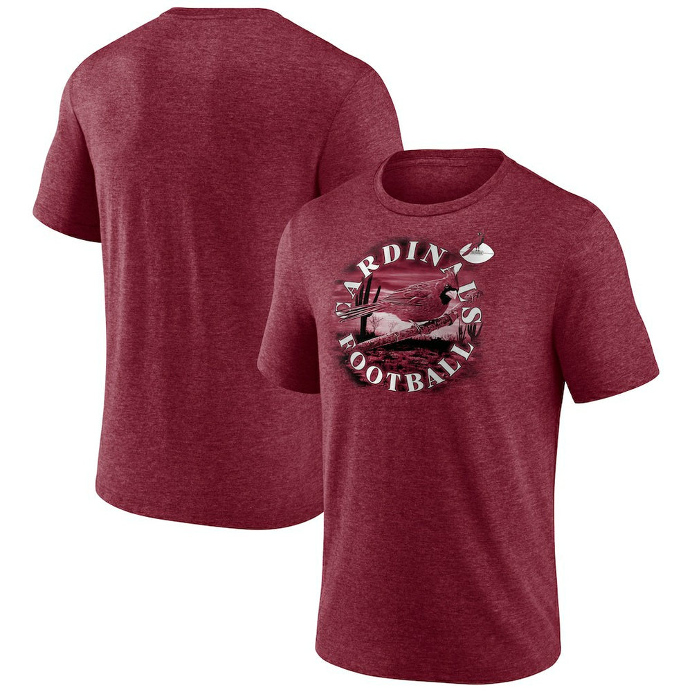 Arizona Cardinals Sporting Chance Tri-Blend T-Shirt - Cardinal online