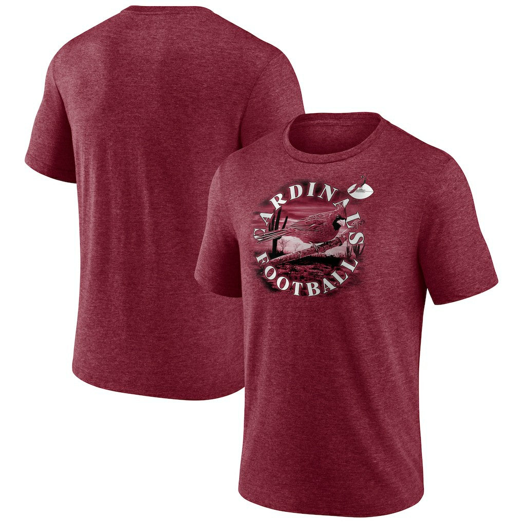 Arizona Cardinals Sporting Chance Tri-Blend T-Shirt - Cardinal online