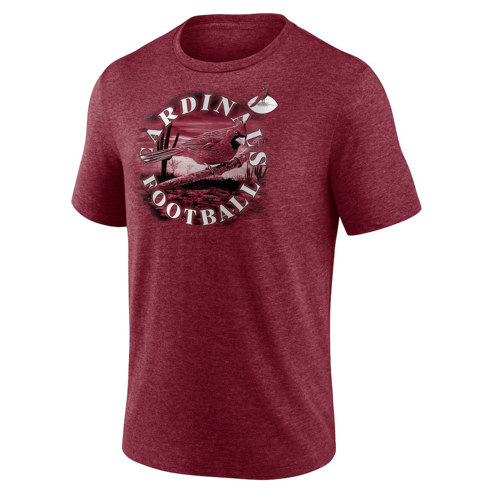 Arizona Cardinals Sporting Chance Tri-Blend T-Shirt - Cardinal online
