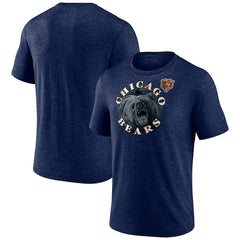 Chicago Bears Sporting Chance Tri-Blend T-Shirt - Navy sale