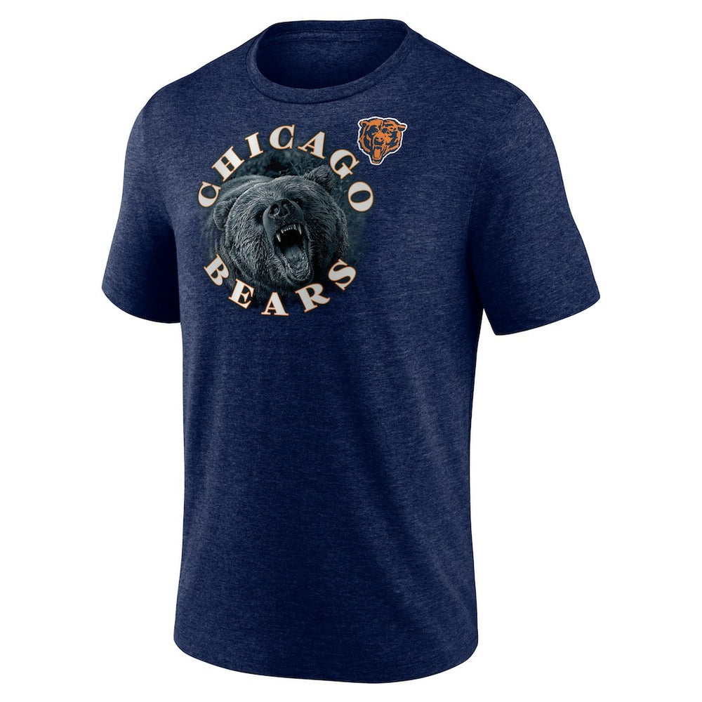 Chicago Bears Sporting Chance Tri-Blend T-Shirt - Navy sale