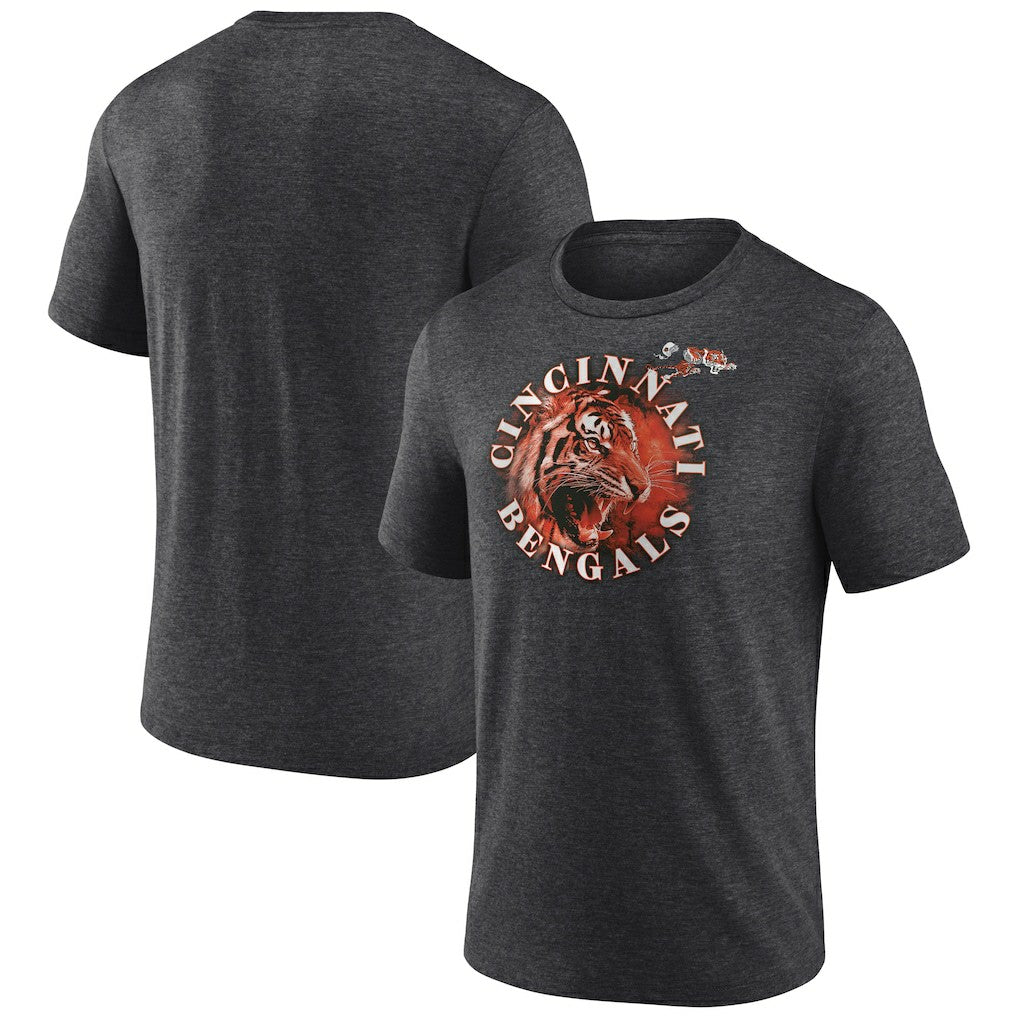 Cincinnati Bengals Sporting Chance Tri-Blend T-Shirt - Charcoal on sale