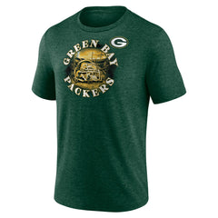 Green Bay Packers Sporting Chance Tri-Blend T-Shirt - Green on sale