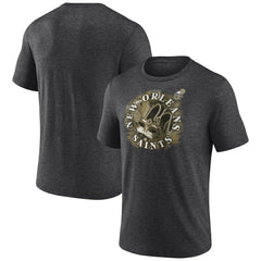 New Orleans Saints Sporting Chance Tri-Blend T-Shirt - Charcoal outlet