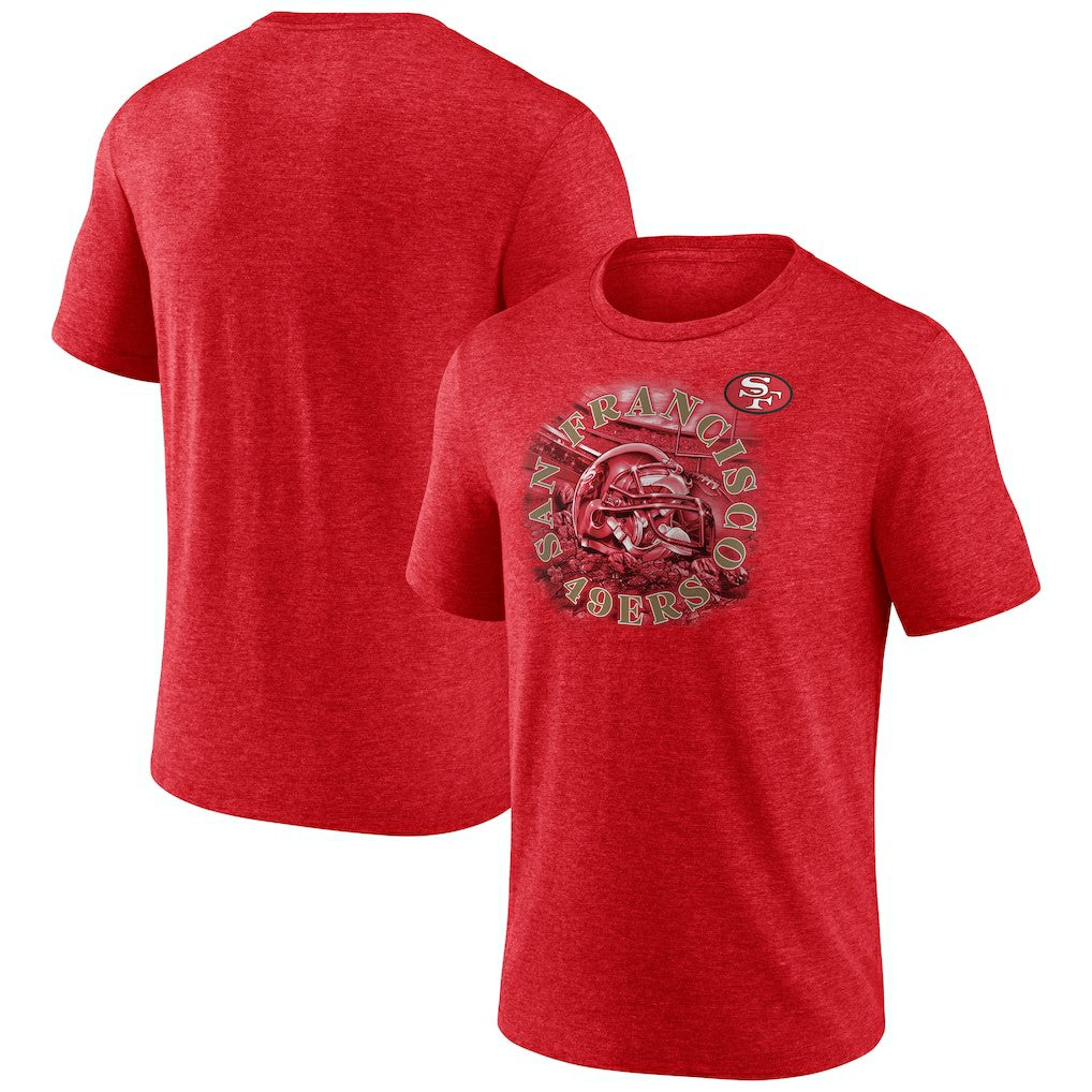 San Francisco 49ers Sporting Chance Tri-Blend T-Shirt - Scarlet outlet