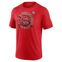 San Francisco 49ers Sporting Chance Tri-Blend T-Shirt - Scarlet outlet