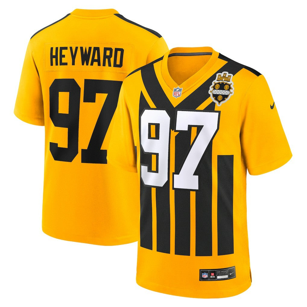 Cameron Heyward Pittsburgh Steelers Alternate 1933 Throwback Game Jersey - Gold | Nike sale