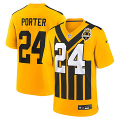 Joey Porter Jr. Pittsburgh Steelers Alternate 1933 Throwback Game Jersey - Gold | Nike online