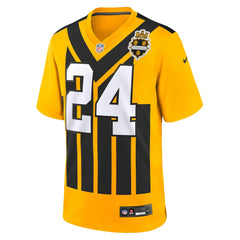 Joey Porter Jr. Pittsburgh Steelers Alternate 1933 Throwback Game Jersey - Gold | Nike online