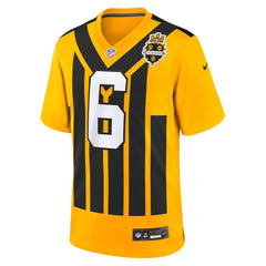 Patrick Queen Pittsburgh Steelers Alternate 1933 Throwback Game Jersey - Gold | Nike sale