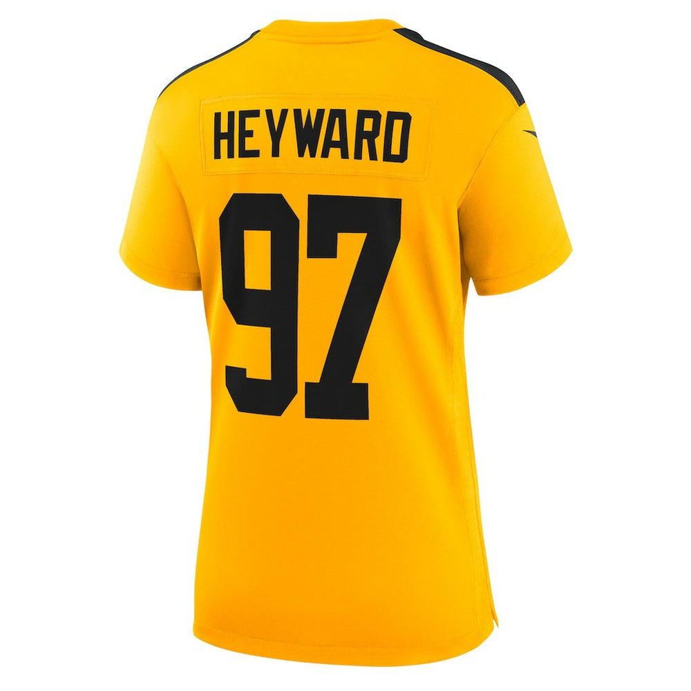 Cameron Heyward Pittsburgh Steelers Women's Alternate 1933 Throwback Game Jersey - Gold | Nike on sale