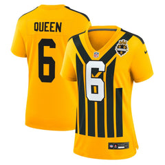 Patrick Queen Pittsburgh Steelers Women's Alternate 1933 Throwback Game Jersey - Gold | Nike cheap
