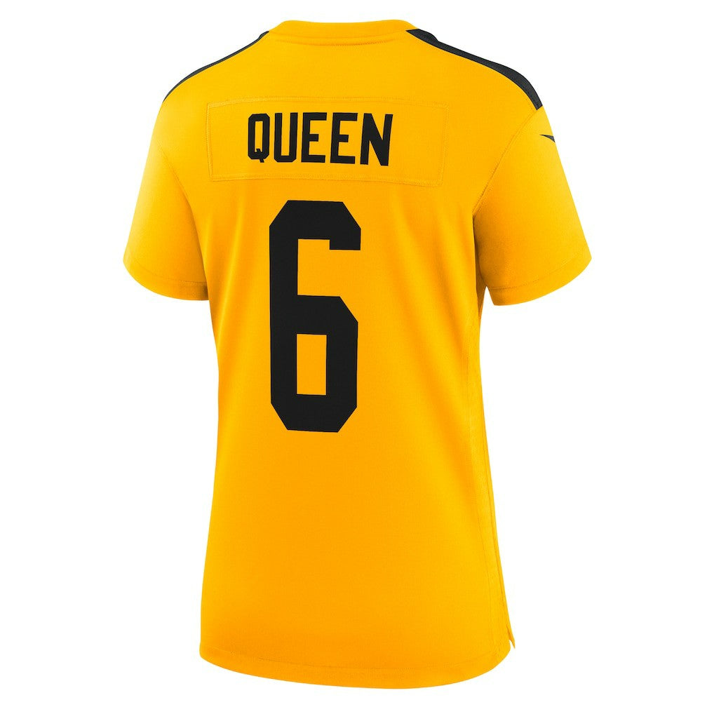 Patrick Queen Pittsburgh Steelers Women's Alternate 1933 Throwback Game Jersey - Gold | Nike cheap
