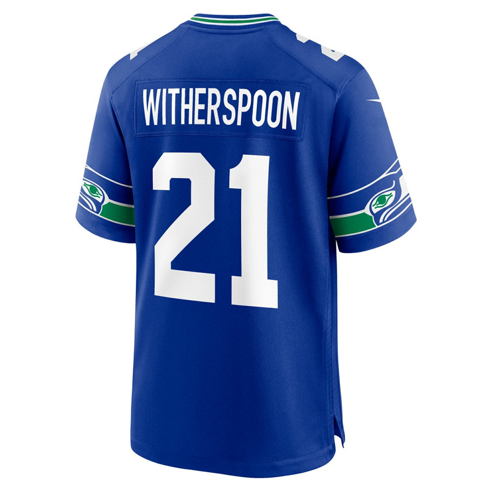 Devon Witherspoon Seattle Seahawks Alternate 50th Season Game Jersey - Royal | Nike cheap