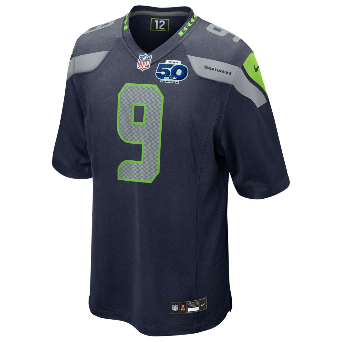 Kenneth Walker III Seattle Seahawks 50th Season Game Jersey - College Navy | Nike on sale