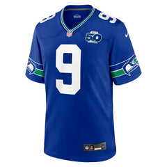 Kenneth Walker III Seattle Seahawks Alternate 50th Season Game Jersey - Royal | Nike online