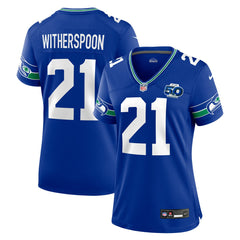 Devon Witherspoon Seattle Seahawks Women's Alternate 50th Season Game Jersey - Royal | Nike on sale