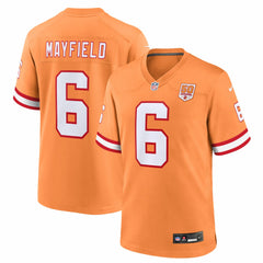Baker Mayfield Tampa Bay Buccaneers 50th Season Game Jersey - Creamsicle | Nike outlet