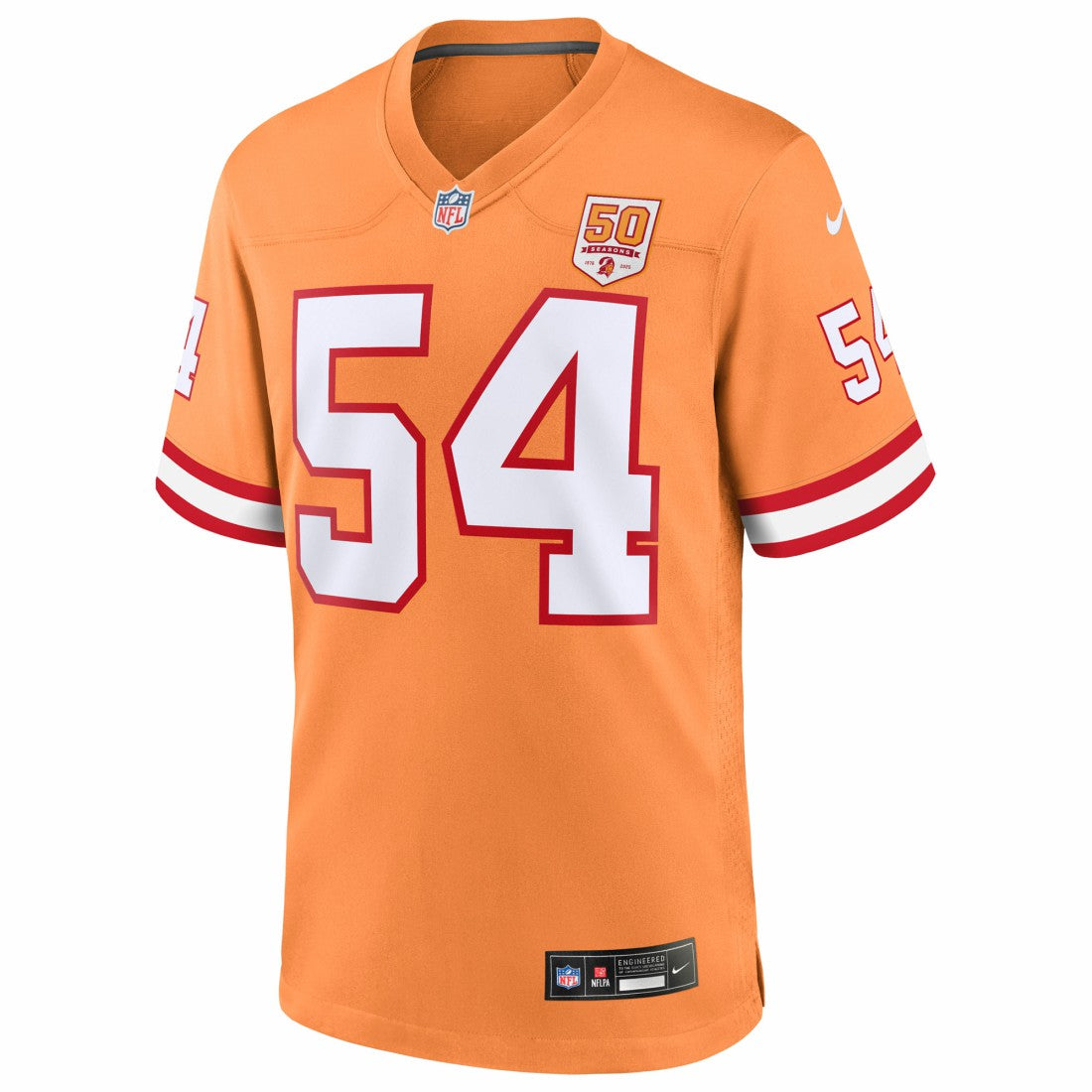 Lavonte David Tampa Bay Buccaneers 50th Season Game Jersey - Creamsicle | Nike discount
