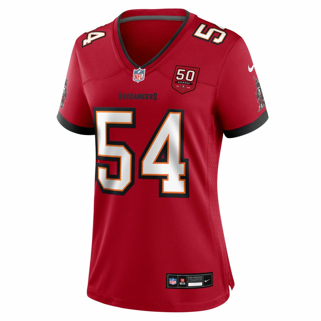 Lavonte David Tampa Bay Buccaneers Women's 50th Anniversary Team Game Jersey - Red | Nike discount