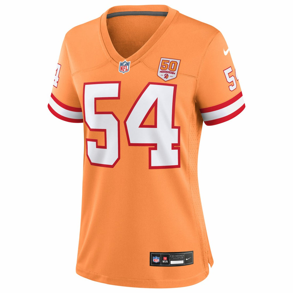 Lavonte David Tampa Bay Buccaneers Women's 50th Season Game Jersey - Creamsicle | Nike cheap