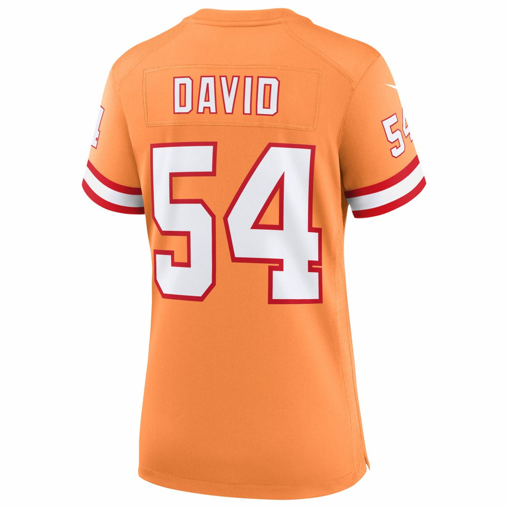 Lavonte David Tampa Bay Buccaneers Women's 50th Season Game Jersey - Creamsicle | Nike cheap