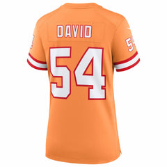 Lavonte David Tampa Bay Buccaneers Women's 50th Season Game Jersey - Creamsicle | Nike cheap