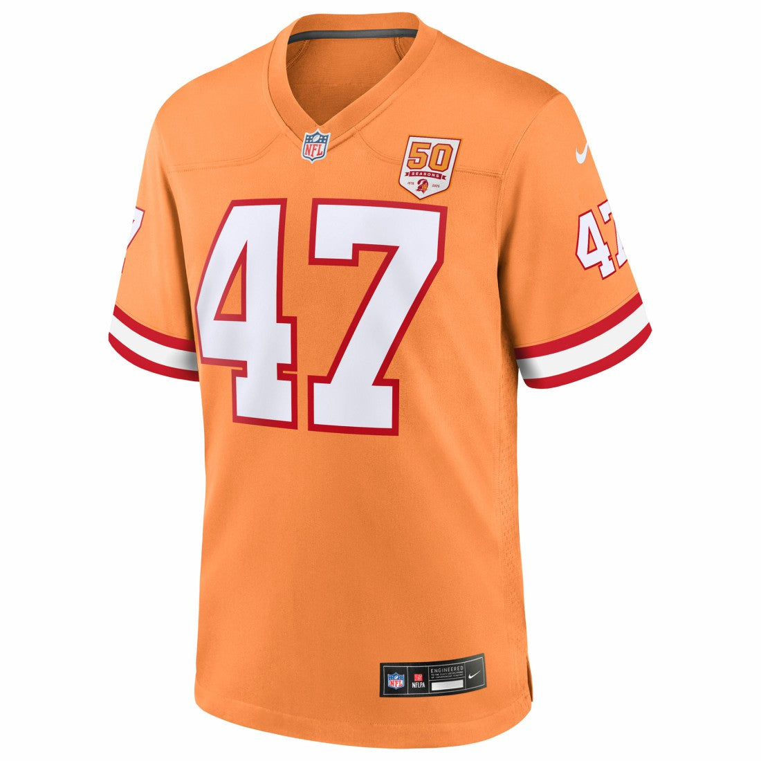 John Lynch Tampa Bay Buccaneers 50th Season Game Jersey - Creamsicle | Nike sale