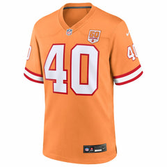 Mike Alstott Tampa Bay Buccaneers 50th Season Game Jersey - Creamsicle | Nike online