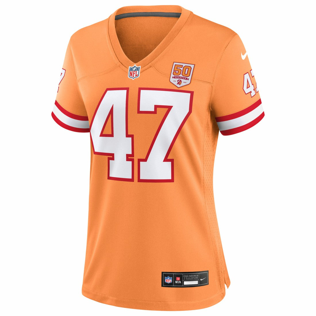John Lynch Tampa Bay Buccaneers Women's 50th Season Game Jersey - Creamsicle | Nike online